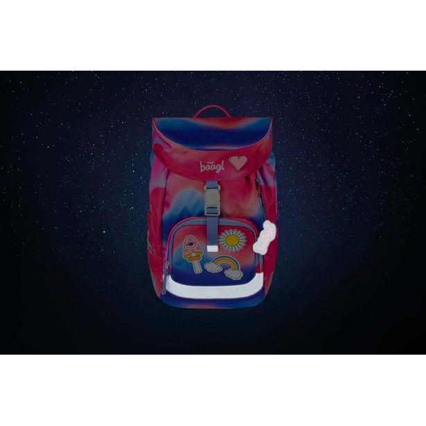 BAAGL Školní batoh Airy Hippie
