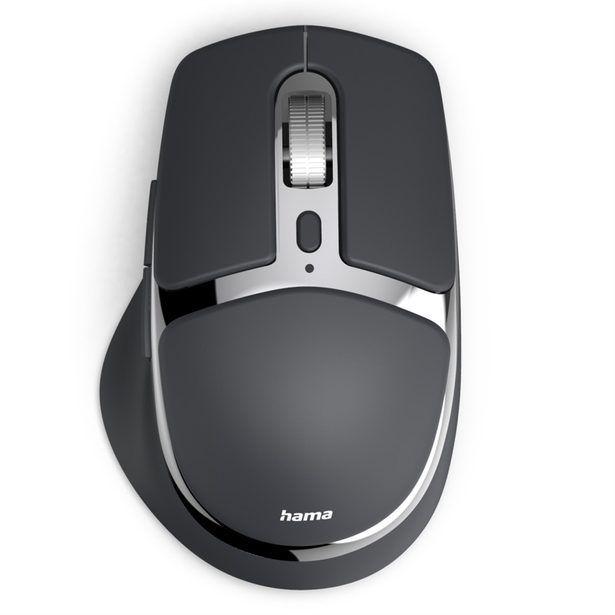Hama bezdrátová Multi Device myš WM-800, nabíjecí, tichá, šedá