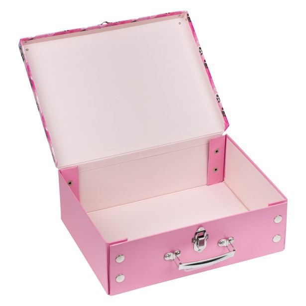 BAAGL Skládací školní kufřík Tlapky s kováním