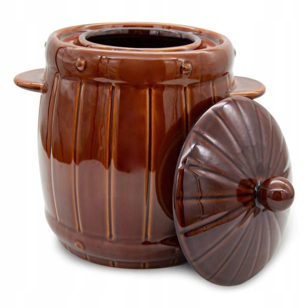 zelák 4l+víko, keramika