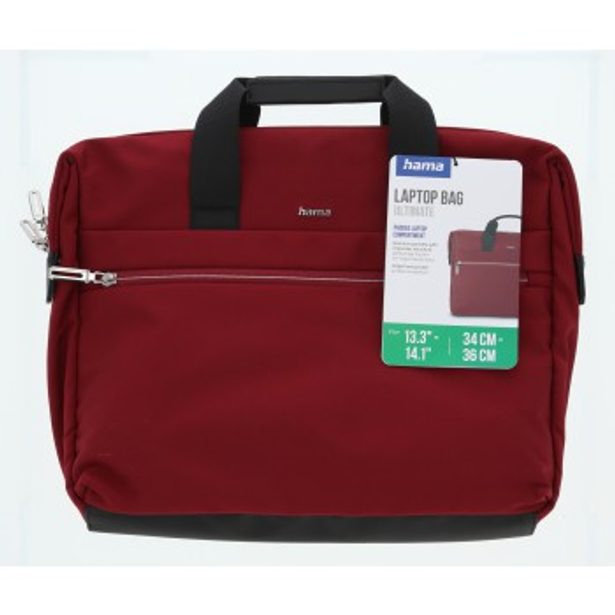 Hama Ultimate, brašna na notebook, pro uhlopříčku 34-36 cm (13,3-14,1"), červená