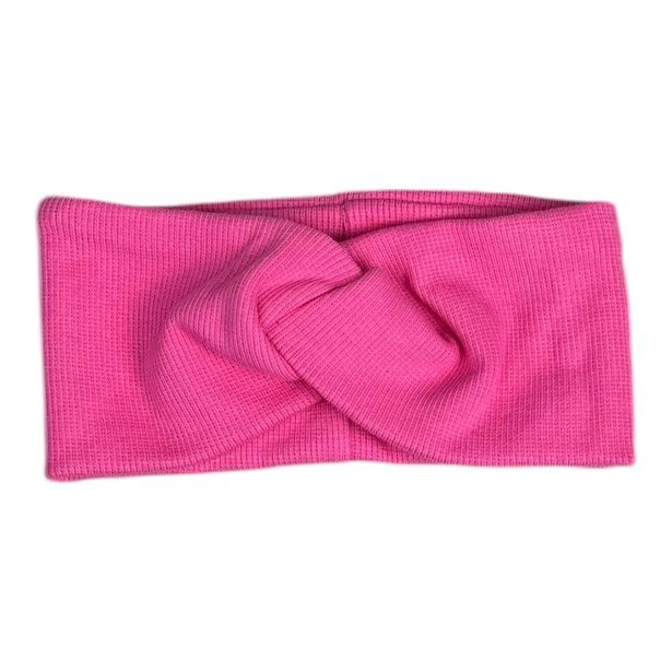 Dívčí čelenka s křížením MY MIMI - Růžová