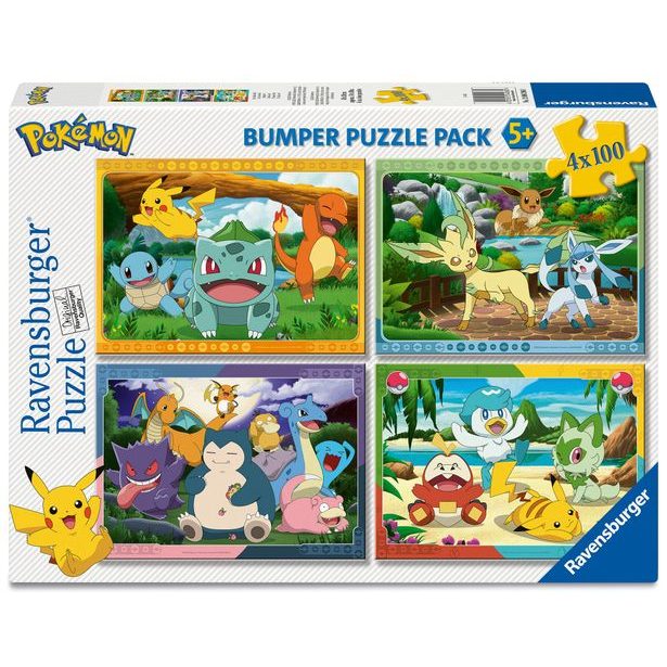 Pokémon 4x100 dílků