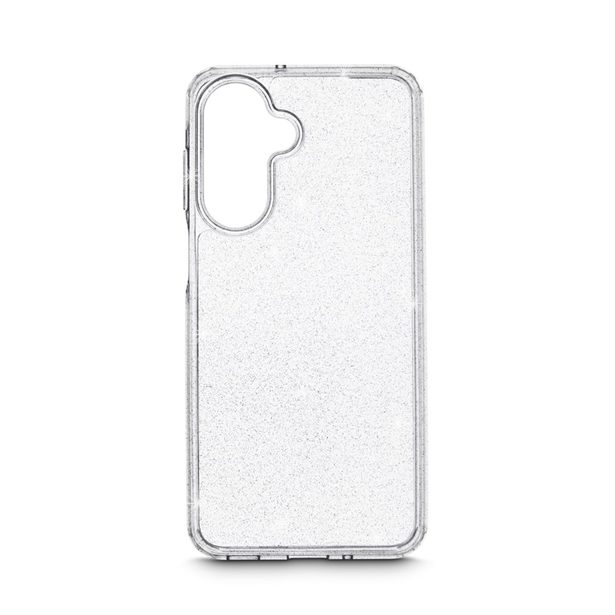 White Diamonds Glitter Case, kryt pro Samsung Galaxy A17/A17 5G, průhledný s třpytkami