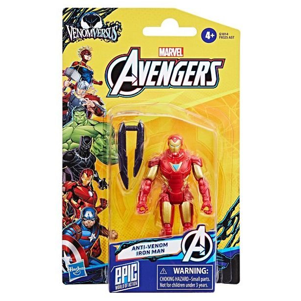 HASBRO - Avengers HASBRO - Avengers Venomversus Anti-Venom Iron Man, figurka s přísl.