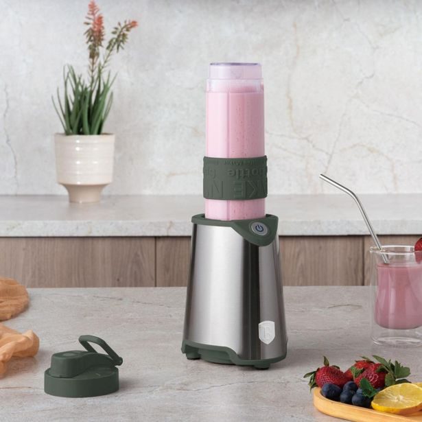 BERLINGERHAUS Mixér smoothie maker s lahví Matte Green Collection LP-BH-266