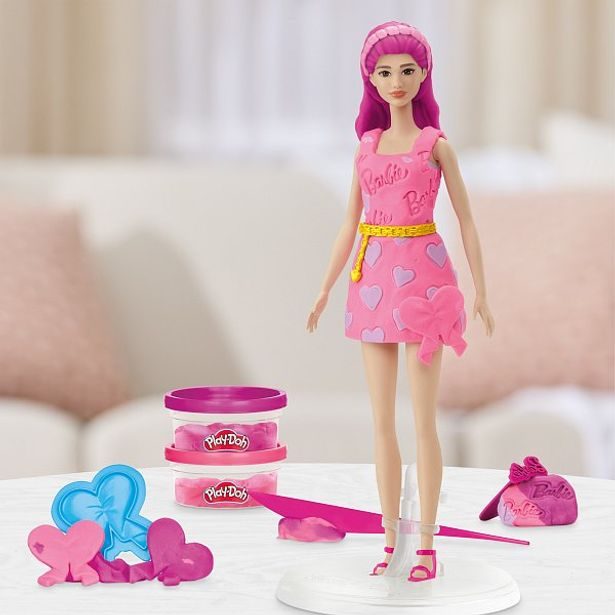 HASBRO - Play-Doh HASBRO - Play-Doh Barbie vlasy a srdce