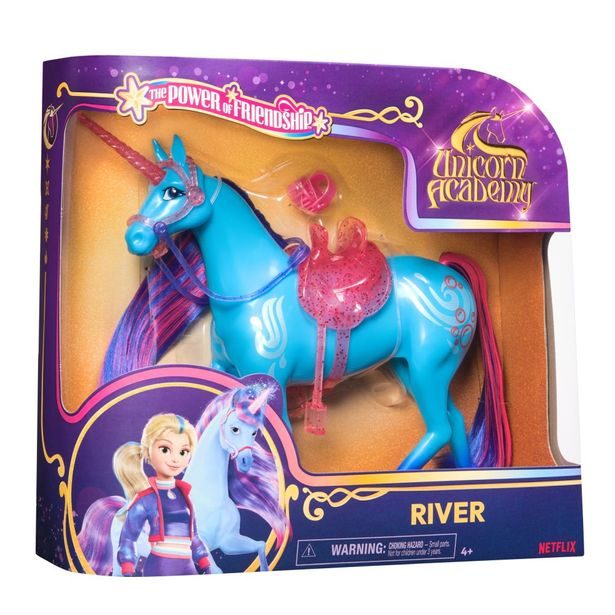 UNICORN ACADEMY ČESACÍ JEDNOROŽEC 24 CM RIVER