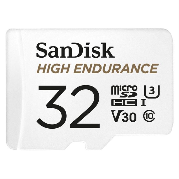 SanDisk microSDHC High Endurance Video 32 GB C 10 U3 V30, adaptér, NÁHR. ZA 139712