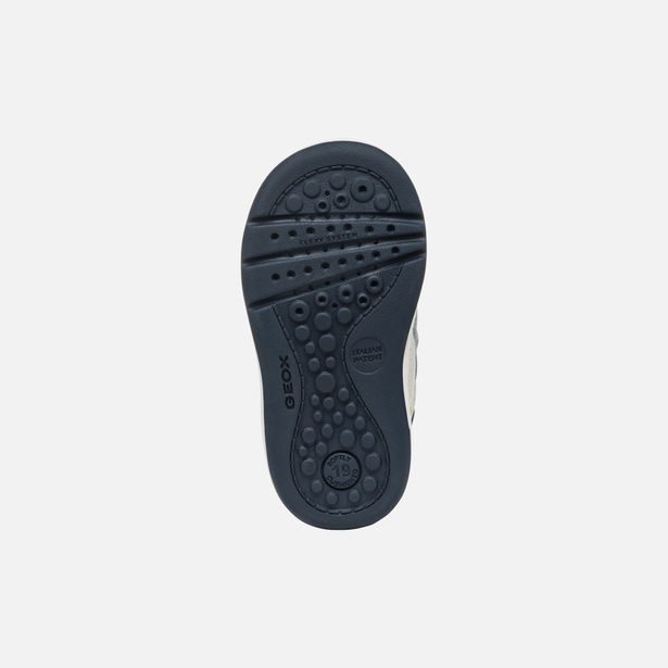 Chlapci první kroky Geox Biglia Bílá