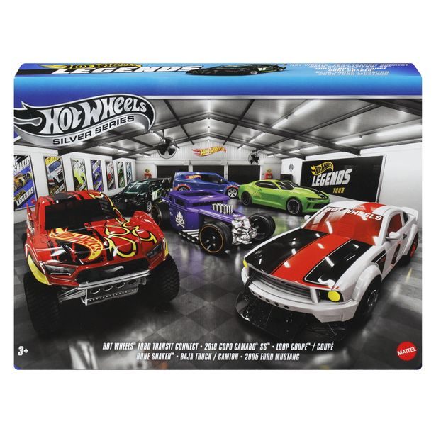Hot Wheels ANGLIČÁK SILVER SERIES LEGENDS ASST