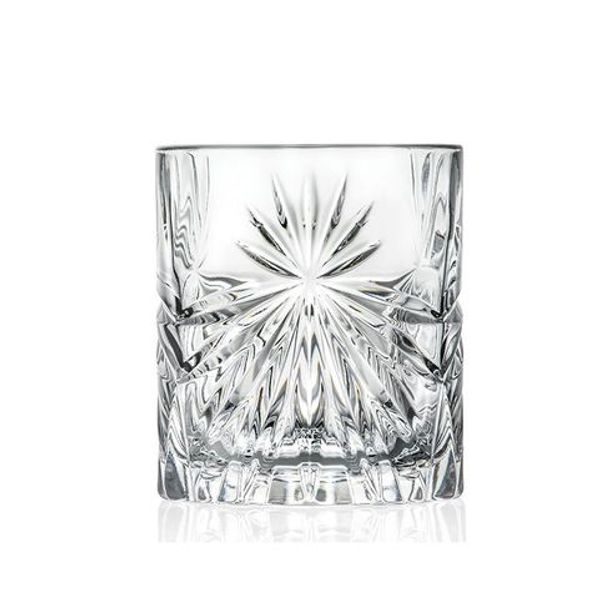 sklen. 320ml, 6ks, FIORE, BOHEMIA PR., malá stopka, DB