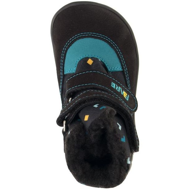 FARE BARE dětské zimní nepromokavé boty - Černé