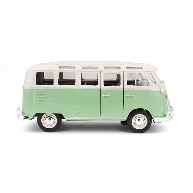 Maisto "Maisto - Volkswagen Van ""Samba"", zeleno/krémová, 1:25"