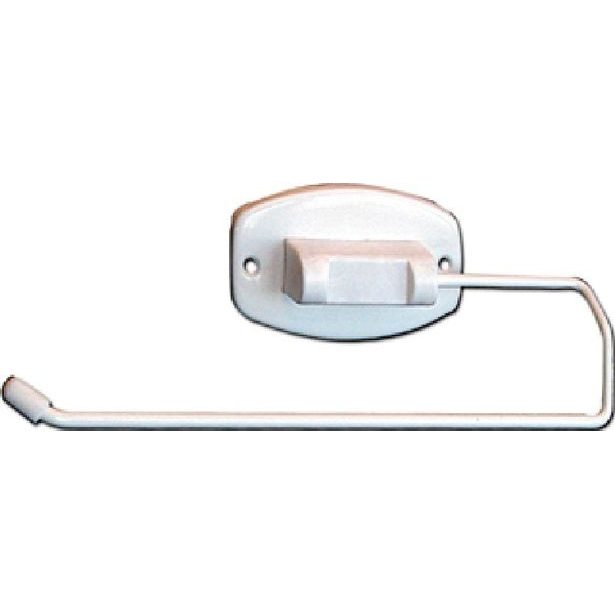 držák pap.utěrek-bílý-kov/plast