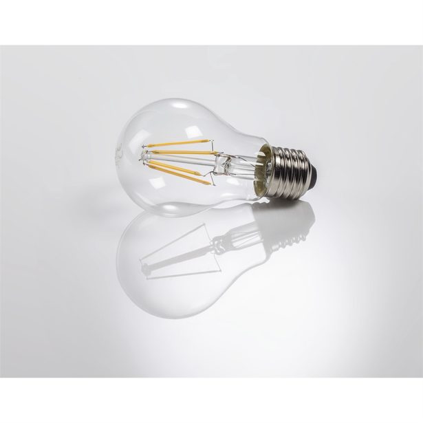 Xavax LED Filament, E27, 806 lm Replaces 60 W, Incand. Bulb, warm wh., cl., Dimm.