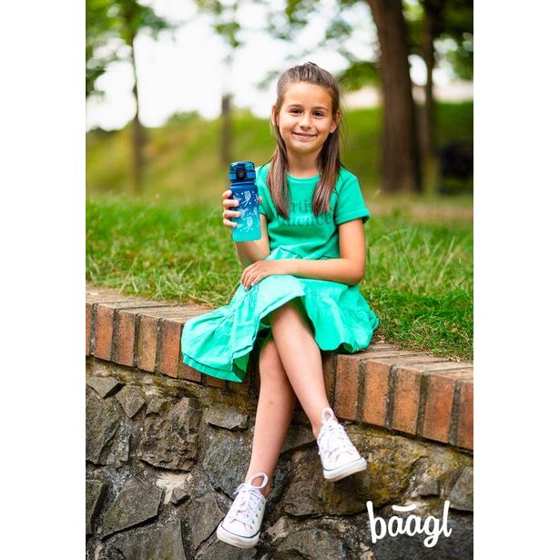 BAAGL Tritanová láhev na pití Gradient Motýl 350 ml