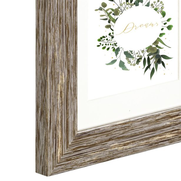 Hama rámeček plastový CHALET, hnědošedá, 15x20cm