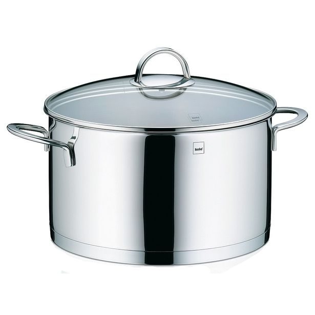 KELA Hrnec nerez se skleněnou poklicí 5 l CAILIN KL-10960