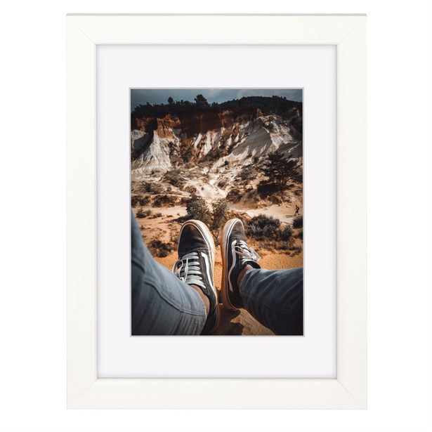 Hama rámeček dřevěný BELLA, arktická bílá, 13x18 cm