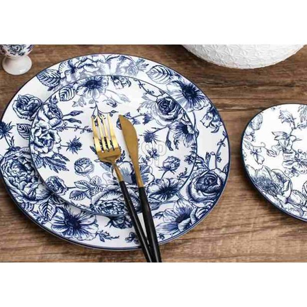 SIAKI Jídelní sada porcelánová 18 ks KO-Q04000110