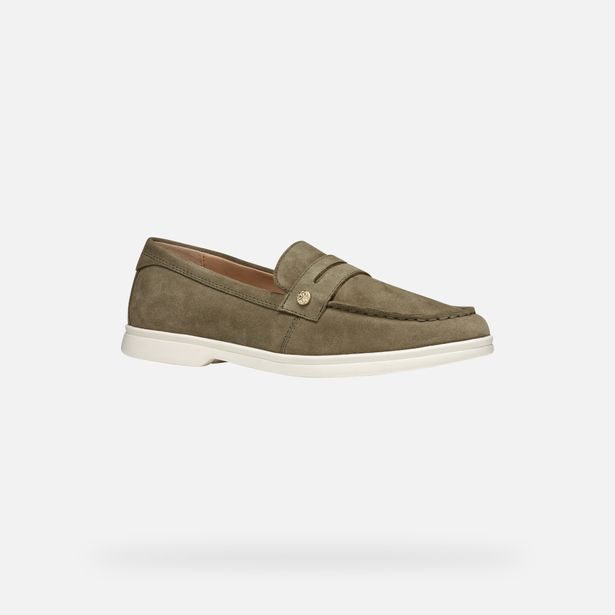 Khaki dámské sandály Geox Xand 3