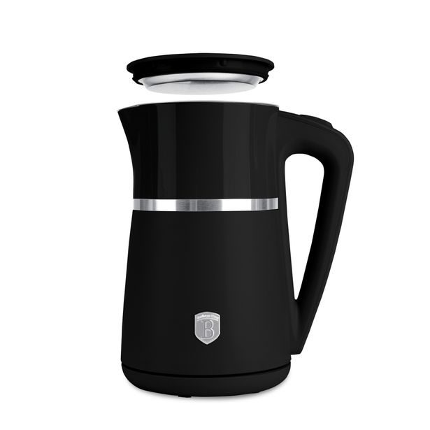 BERLINGERHAUS Rychlovarná konvice s dvojitou stěnou 1,7 l Matte Black Collection BH-9849