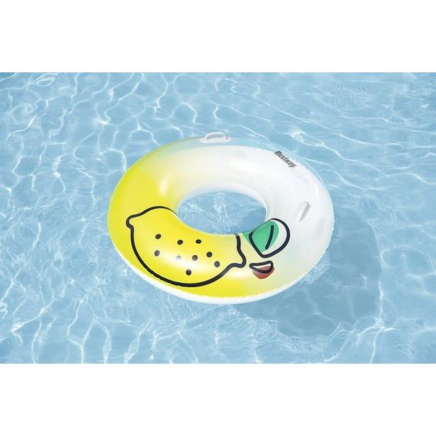 Bestway Nafukovací kruh Squeezed Lemon, průměr 114 cm
