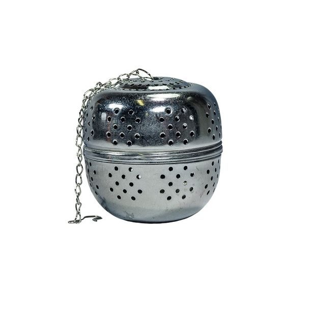 čajítko d 6,5cm, klasické na řetízku, NR