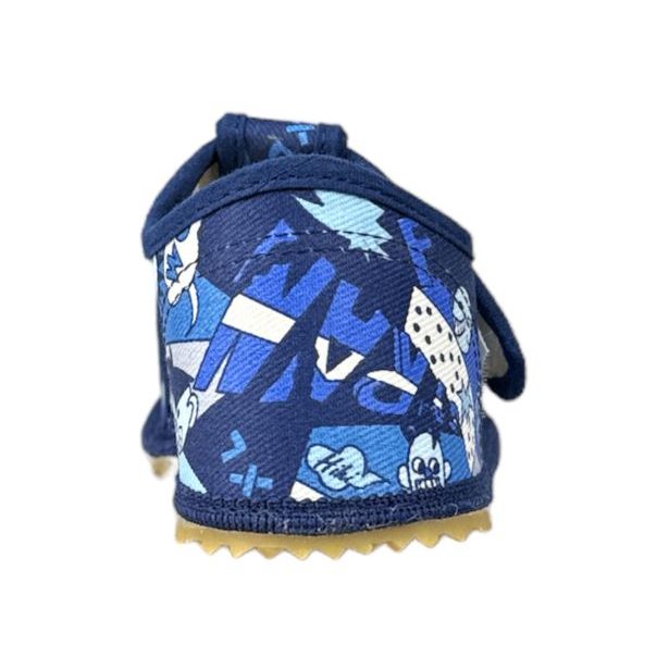 Chlapecké BAREFOOT domácí obuv HP Čechtín - Modrá