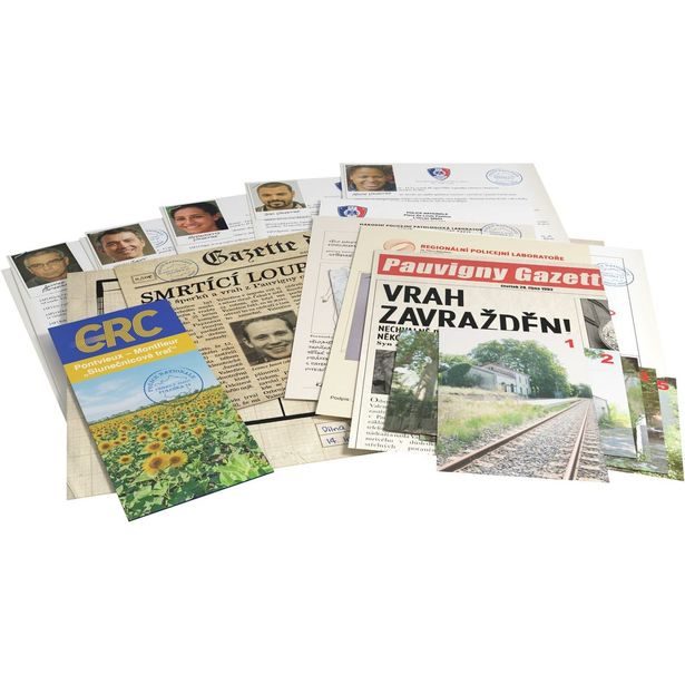 ThinkFun Odložené případy: Na konci trati