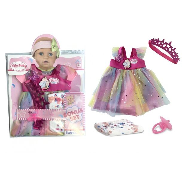 Šaty na panenku 40-43cm