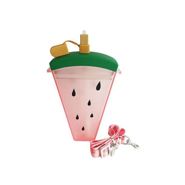 TORO HRNEK NA PITÍ S BRČKEM MELOUN 12,4X4X21,9CM PP+SIL_hamashop