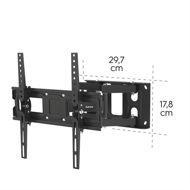 Hama nástěnný držák TV, pohyblivý, 400x400, 40 kg