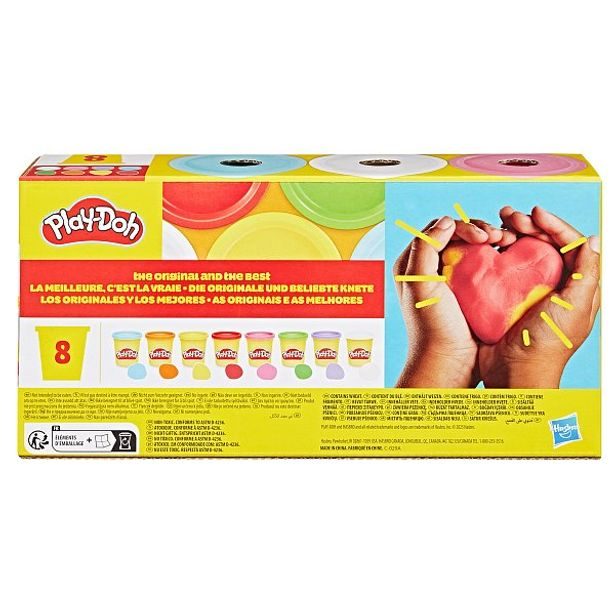 HASBRO - Play-Doh HASBRO - Play-Doh 8ks kelímků, sada A