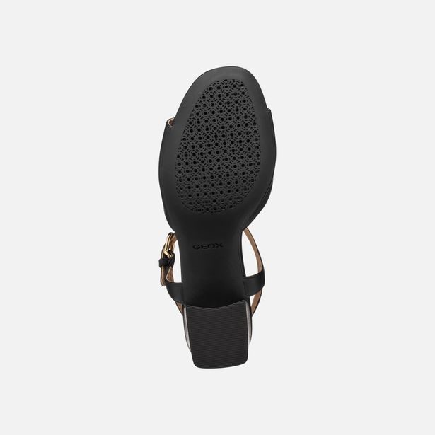 Černé dámské sandály Geox New Eraklia 50