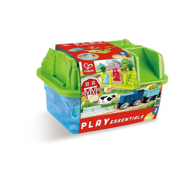 Hape Vláčkodráha set v boxu - Farma