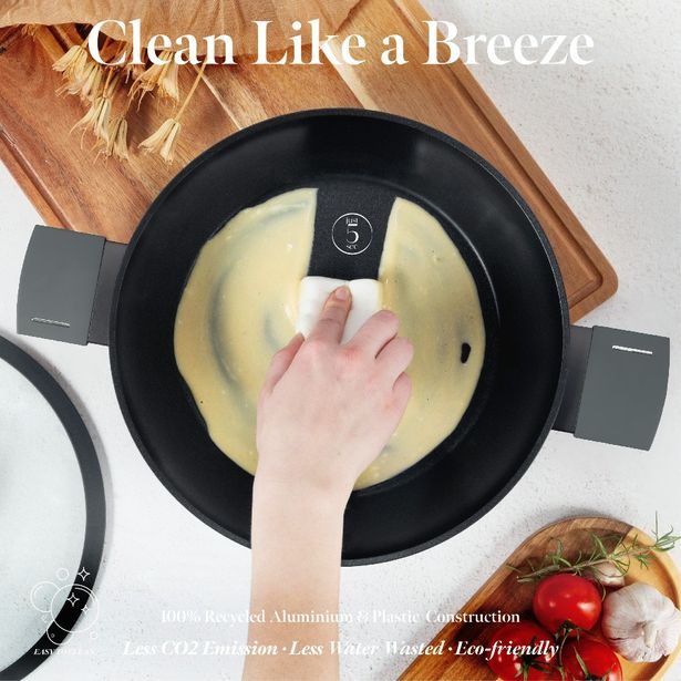 BERLINGERHAUS Sada nádobí s titanovým povrchem 10 ks Antracit Collection BH-8140