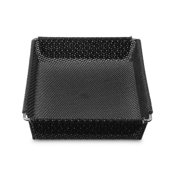 Xavax košík do horkovzdušné fritézy, nepřilnavý povrch, 12,5x20x3 cm, černý