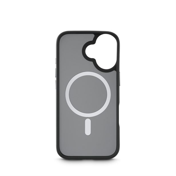 Black Rock Hybrid Case, kryt pro Apple iPhone 17, magnetický, matný, poloprůhledný černý