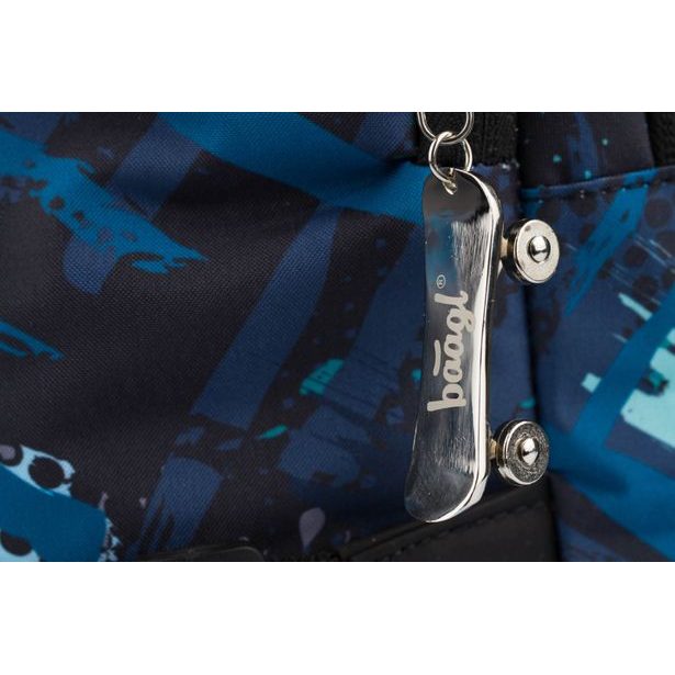 BAAGL Školní batoh Skate Struktury