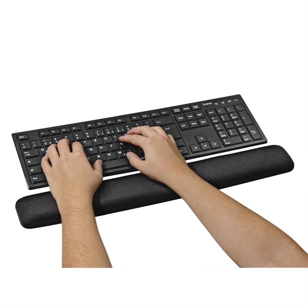 Hama ergonomická podložka pod zápěstí Ergo, černá