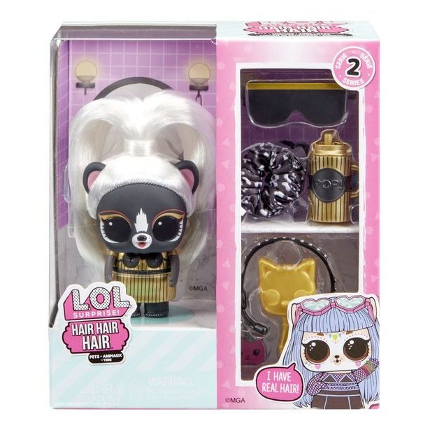 L.O.L. Surprise! Hair Hair Hair Zvířátko, PDQ