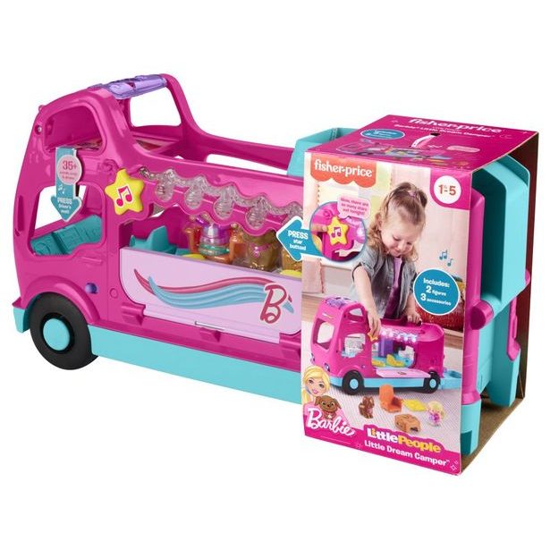 FP LP BARBIE KARAVAN SNŮ SE SVĚTLY A ZVUKY