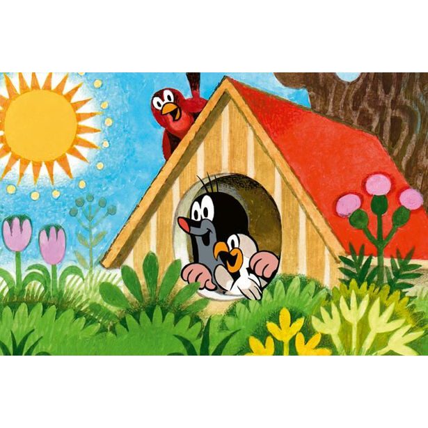 Minipuzzle Krteček 54D