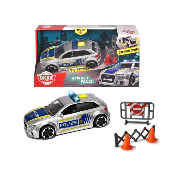 Audi RS3 policie, česká verze
