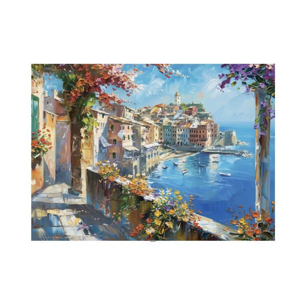 STŘEDOMOŘSKÉ MĚSTEČKO 1000 Puzzle