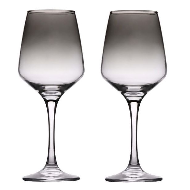 ALPINA Sklenice na víno sada 4 ks 360 ml kouřová ED-224044