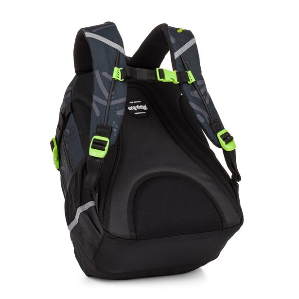 Studentský batoh OXY SCOOLER Graffiti Blue