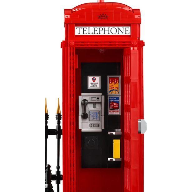 LEGO® Ideas Červená londýnská telefonní budka